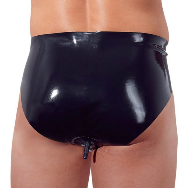 Latex Briefs with Anal Plug (The Late X) by www.whimzieme.com