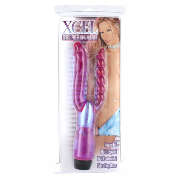 XCEL Double Penetrating Vibrator (Seven Creations) by www.whimzieme.com