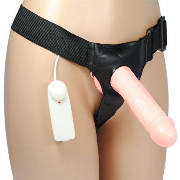 Easy StrapOn Hollow Vibrator (Various Toy Brands) by www.whimzieme.com