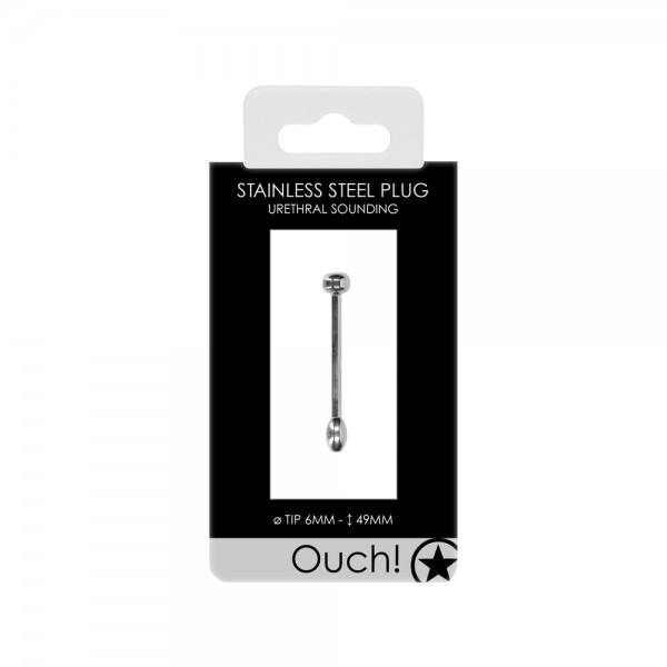 Ouch Stainless Steel Plug (Shots Toys) by www.whimzieme.com