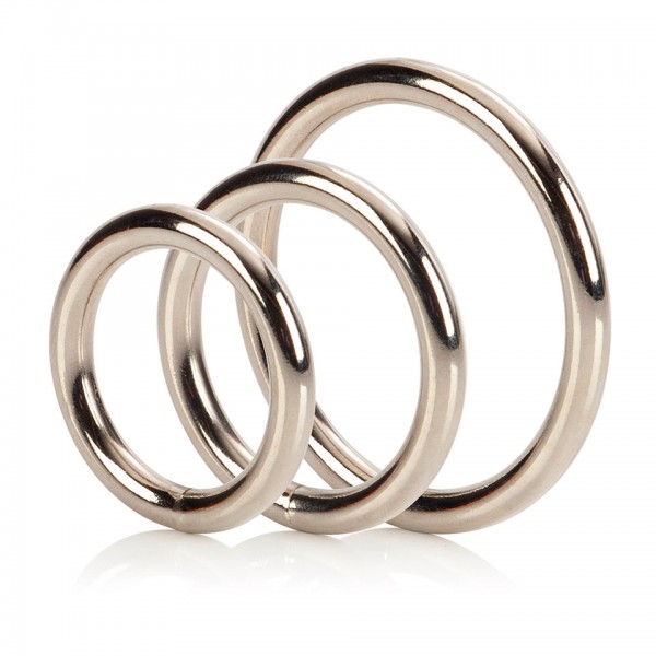 3 Piece Silver Ring Set (California Exotic) by www.whimzieme.com